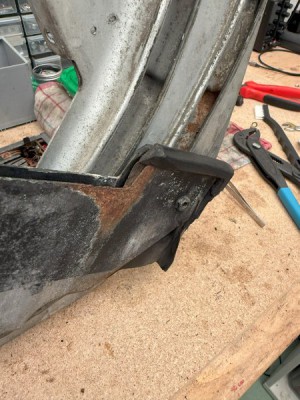 Korrosion Fensterhalter 2