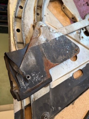 Korrosion Fensterhalter